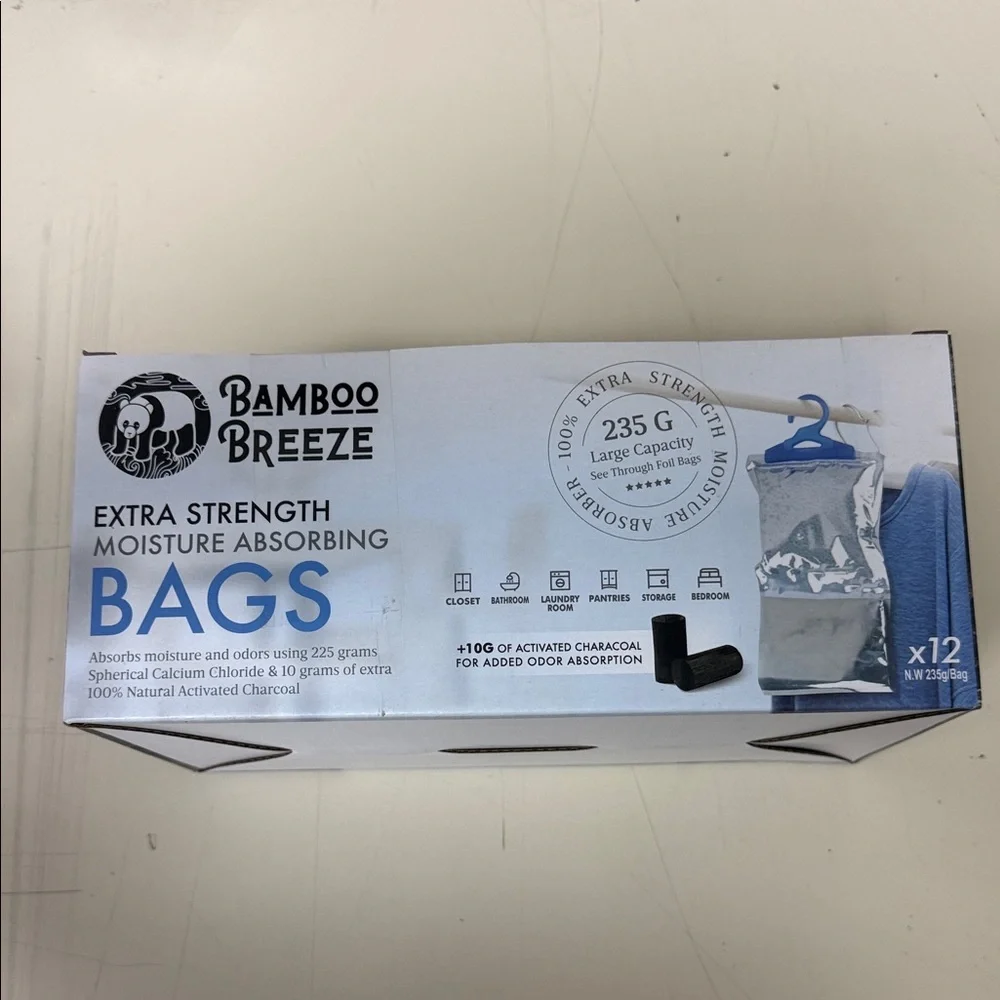 Extra Strength Moisture Absorbing‎ Bags - White